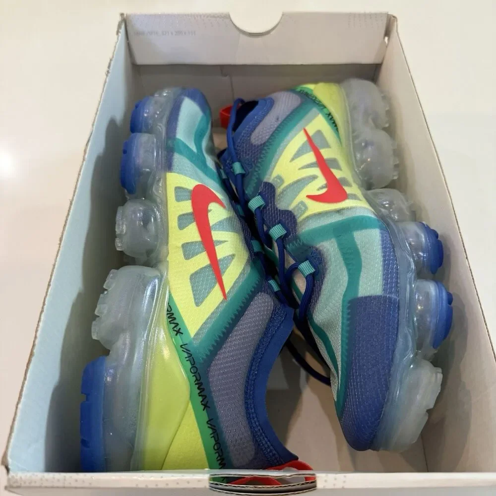 Brand New - RARE Nike Air VaporMax 2019 Blue Volt Mens size 10 Fast Ship